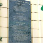 Gedenktafel für László Bányai, Jószef Batta, Mihály Hoká und Dr. Janós Holyos (© Bundesstiftung Aufarbeitung, fotografiert von Róbert Gulyás) Gedenktafel für László Bányai, Jószef Batta, Mihály Hoká und Dr. Janós Holyos (© Bundesstiftung Aufarbeitung, fotografiert von Róbert Gulyás)