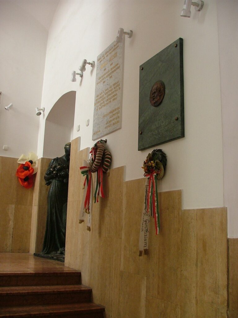 Gedenktafel f&uuml;r J&oacute;zsef Antall (&copy; Bundesstiftung Aufarbeitung, fotografiert von R&oacute;bert Guly&aacute;s)