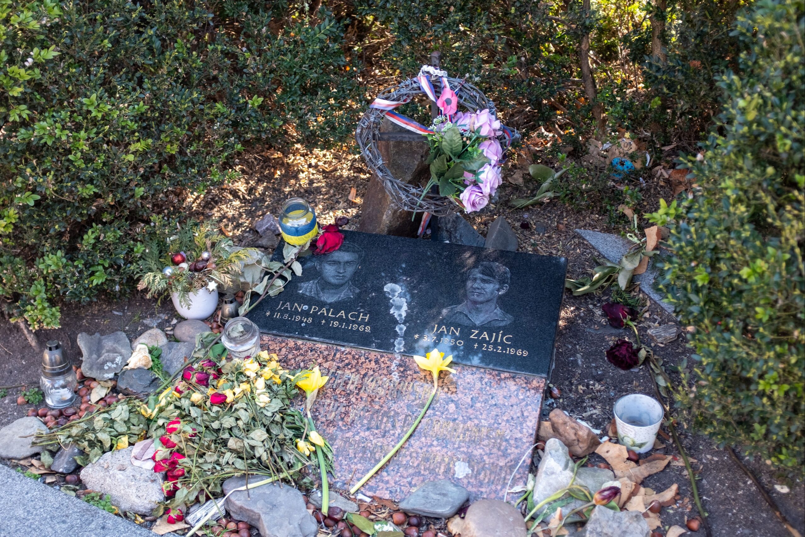 Denkmal für Jan Palach und Jan Zajíc 