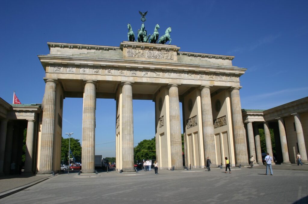 Blick auf das Brandenburger Tor (&copy; Bundesstiftung Aufarbeitung, fotografiert von Oliver Igel)