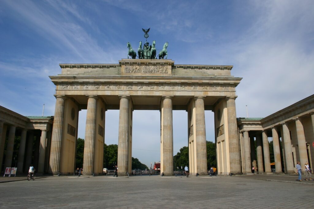 Blick auf das Brandenburger Tor (&copy; Bundesstiftung Aufarbeitung, fotografiert von Oliver Igel)