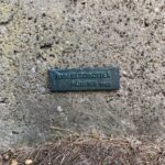 Detailansicht der Plakette am Mahnmal &bdquo;Unteilbares Deutschland&ldquo; (&copy; Bundesstiftung Aufarbeitung, fotografiert von Benedikt Verhaegh)