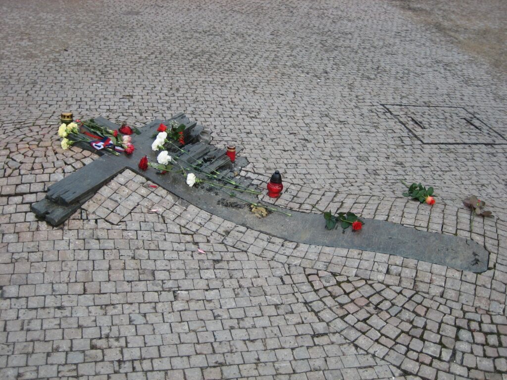 Denkmal f&uuml;r Jan Palach und Jan Zaj&iacute;c (&copy; Bundesstiftung Aufarbeitung, fotografiert von Ronny Heidenreich)