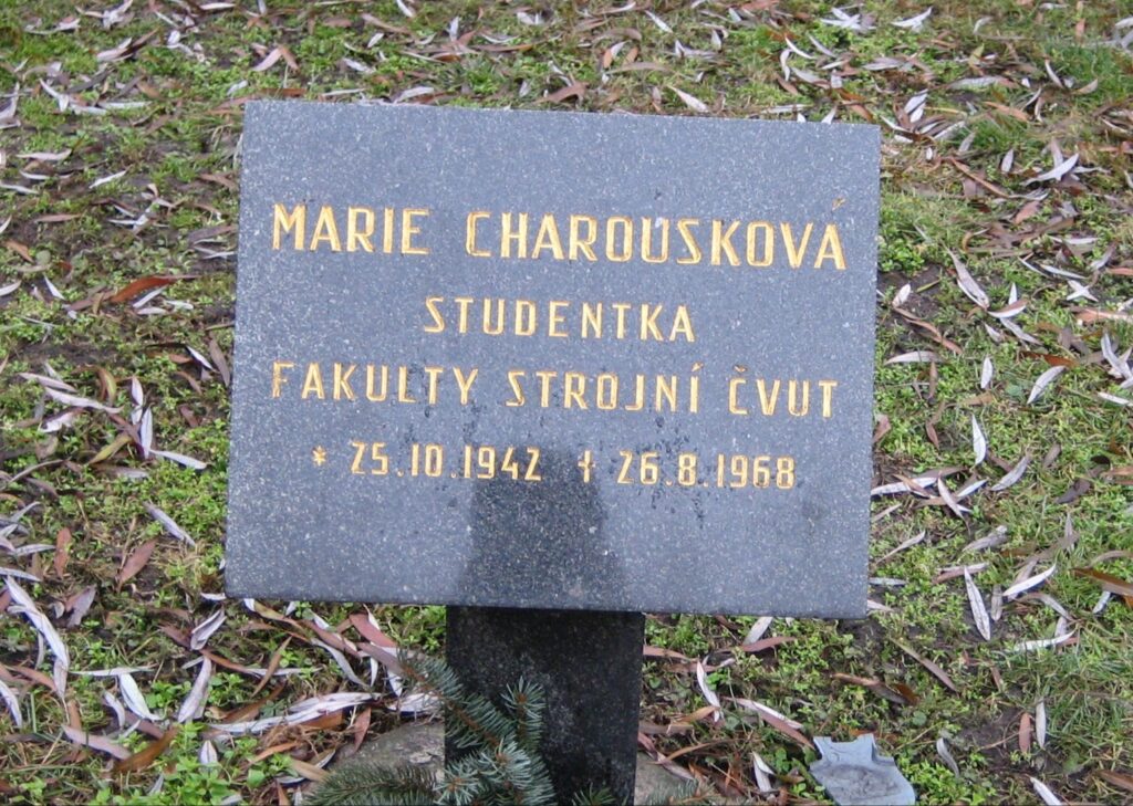 Gedenktafel f&uuml;r Marie Charouskova (&copy; Bundesstiftung Aufarbeitung, fotografiert von Ronny Heidenreich)